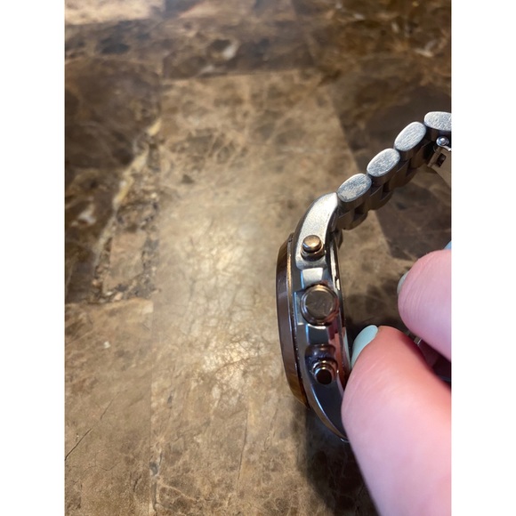 Michael Kors Bradshaw Two Tone Watch - Picture 7 of 8